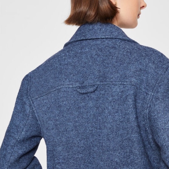 CLUB MONACO Cozy Shirt Shacket - Picture 4 of 4